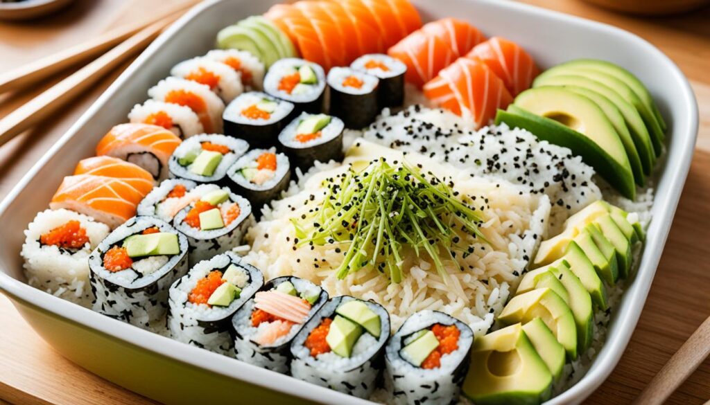 best sushi bake tutorial