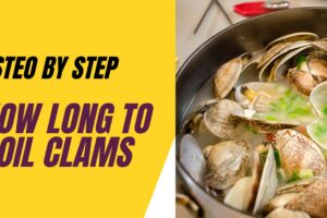 How long to boil clams