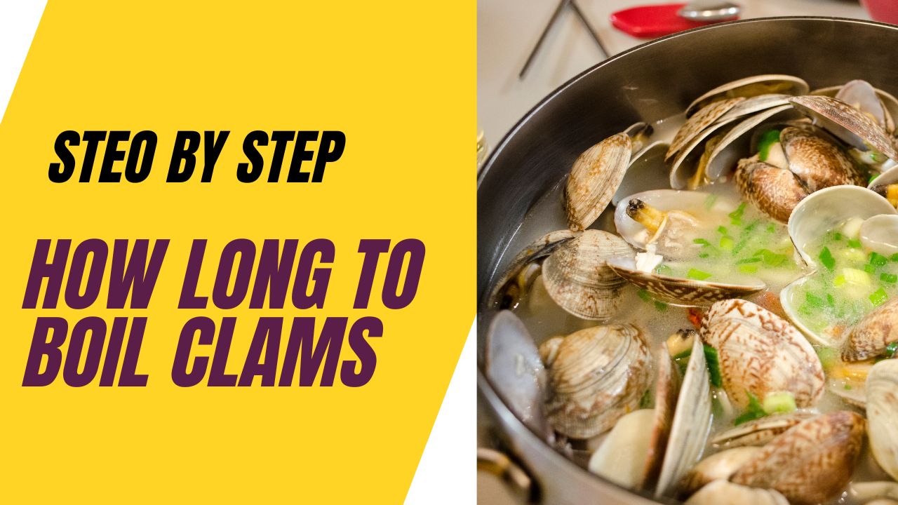 How long to boil clams