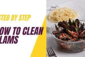 how to clean clams