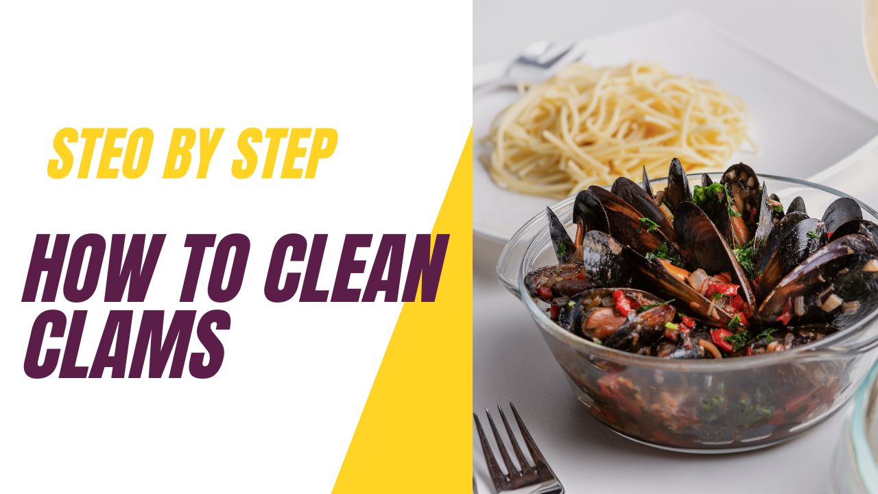 how to clean clams