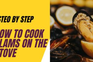 how to cook clams on the stove