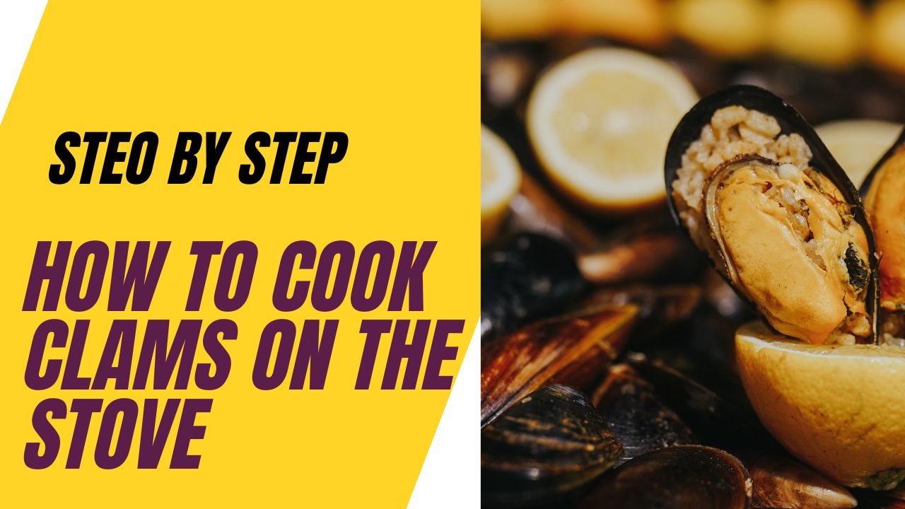 how to cook clams on the stove